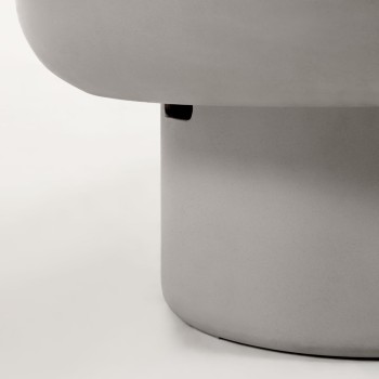 Venkovní betonový stůl Taimi Ø 140 x 60 cm nebo betonový stůl Ø 140 x 60 cm