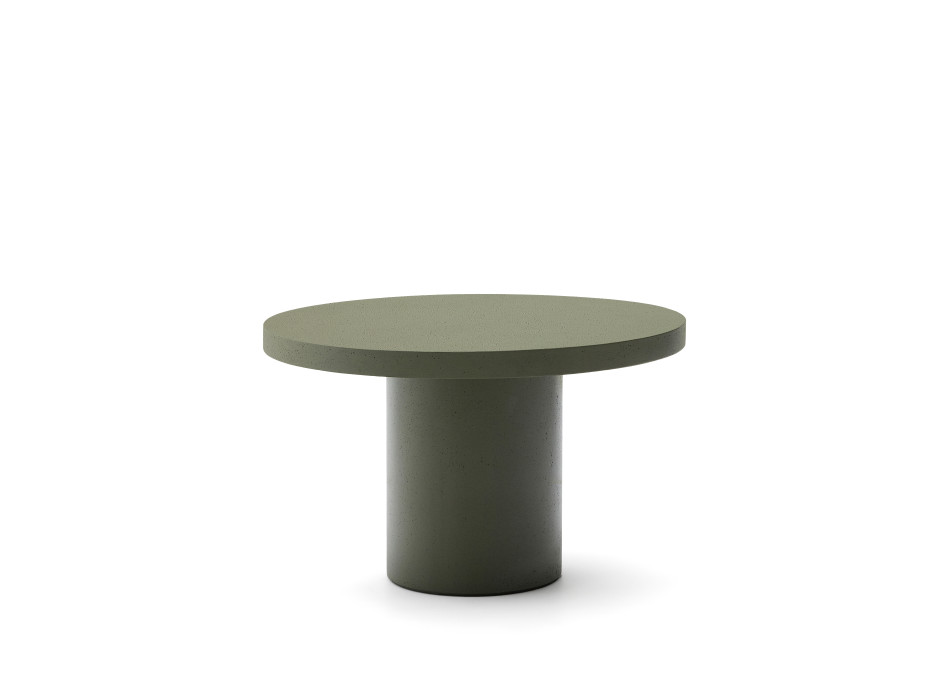 Kulatý betonový stůl Aiguablava