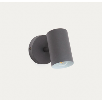 Applique da parete Manie in metallo con finitura