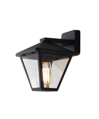 APPLIQUE DOWN PRISMA ANTRACITE 1XE27 IP44 16X19,1X21,8CM