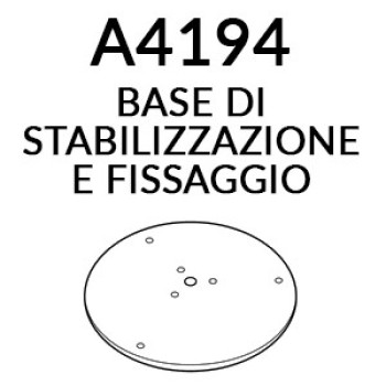 Base di stabilizzazione e fissaggio PLUST