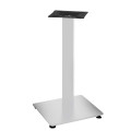 Base tavolo acciaio Jamie bianco quadrocm40x40h72 Vacchetti