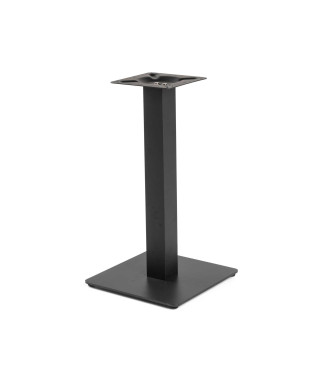 Base tavolo acciaio Jamie nero quadro Vacchetti