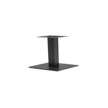 Base tavolo acciaio Jamie nero quadro Vacchetti