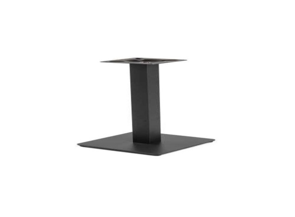 Base tavolo acciaio Jamie nero quadro Vacchetti