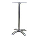 Base tavolo bar alluminio Alan colore inox Vacchetti