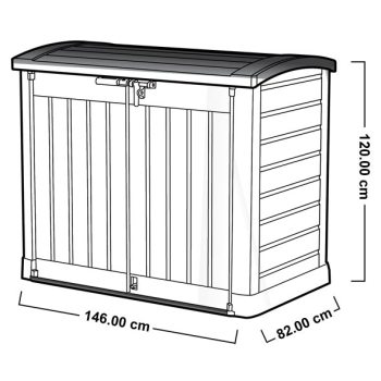 Box Porta Attrezzi STORE IT OUT ARC KETER