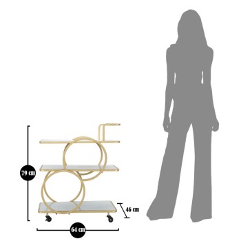 CARRELLO MARBLE GLASS