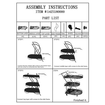 CARRELLO MARBLE GLASS MIX