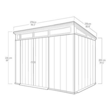 Casetta Porta Attrezzi ARTISAN KETER