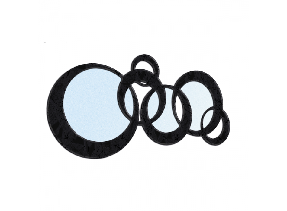 CIRCLES FOGLIE BLACK&BLACK P2934N Pintdecor