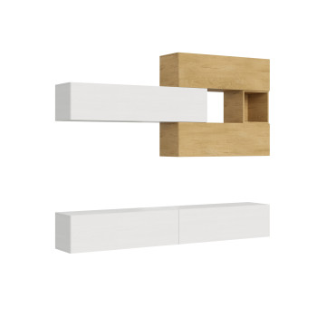 Composizioni Isoka - Composizione parete soggiorno Isoka A116 L.268 P.39,2