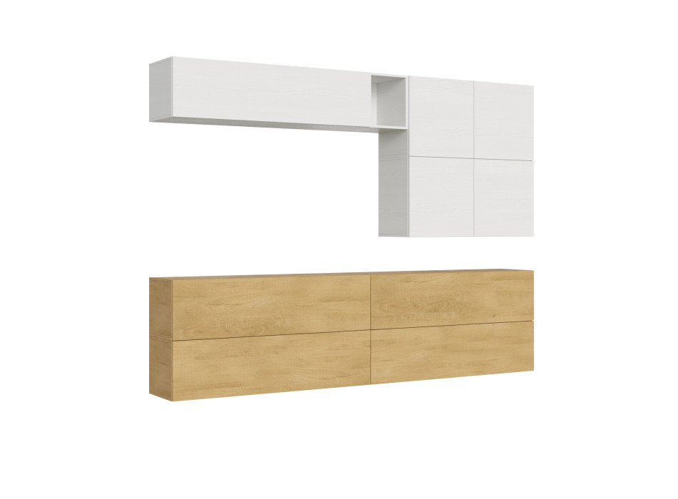 Composizioni Isoka - Composizione parete soggiorno Isoka A151 L.308