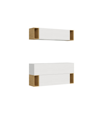 Composizioni Isoka - Composizione parete soggiorno Isoka A29 L.173,6 P.39,2