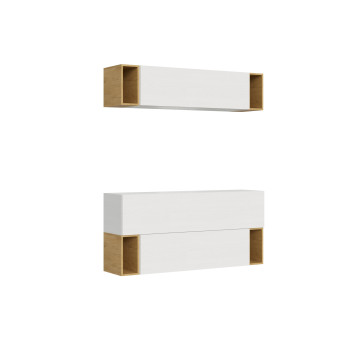 Composizioni Isoka - Composizione parete soggiorno Isoka A29 L.173,6 P.39,2