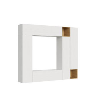 Composizioni Isoka - Composizione parete soggiorno Isoka A32 L.254 H.214