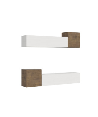 Composizioni Isoka - Composizione parete soggiorno Isoka A37 L.234 P.39,2