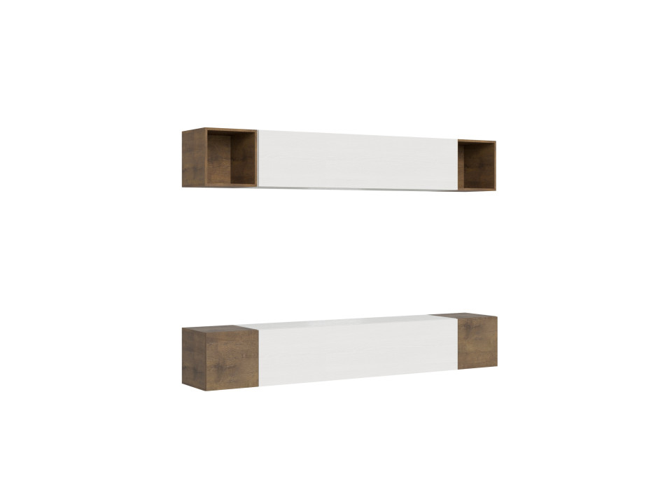 Composizioni Isoka - Composizione parete soggiorno Isoka A38 L.254 P.39,2