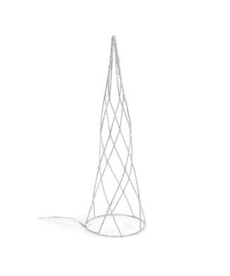 Cono di albero luminoso