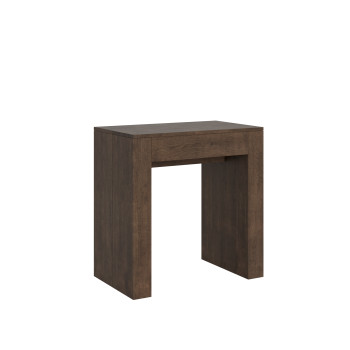 Consolle Allin - Consolle allungabile 78x47/299 cm Allin bianco spatolato allunghe interne