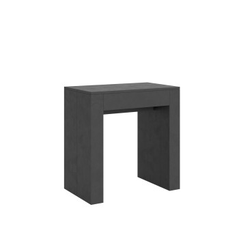 Consolle Allin - Consolle allungabile 78x47/299 cm Allin bianco spatolato allunghe interne