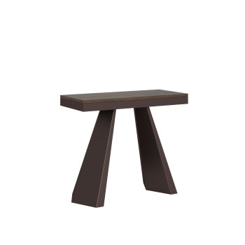 Consolle Diamante Evolution gambe e telaio Orso - Consolle allungabile 90x40/300 cm Diamante Evolution quercia natura telaio e gambe orso