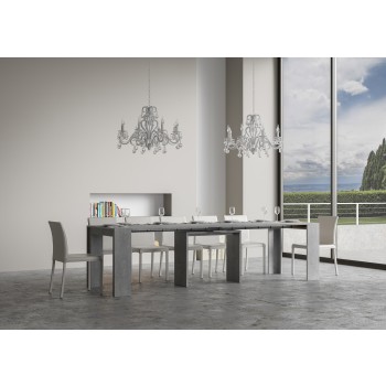Consolle Mia - Consolle allungabile 90x42/302 cm Mia Bianco Frassino