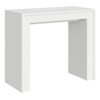 Consolle Mia - Consolle allungabile 90x42/302 cm Mia Bianco Frassino