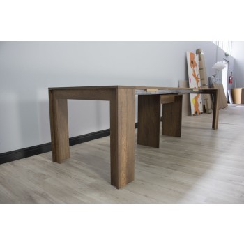 Consolle Mia - Consolle allungabile 90x42/302 cm Mia Bianco Frassino