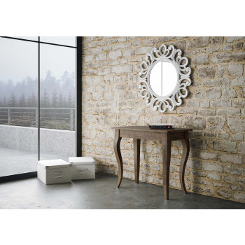 Consolle Olanda - Consolle allungabile 90x40/308 cm Olanda Bianco Frassino