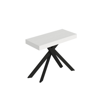Consolle Saki Premium gambe antracite - Consolle allungabile 90x40/300 cm Saki Premium cashmere gambe antracite