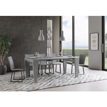 Consolle Spimbo - Consolle allungabile 90x40/196 cm Spimbo Small bianco frassino