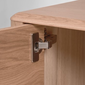 Credenza Lenon 2 ante 3 cassetti legno e impiallacMIX Credit