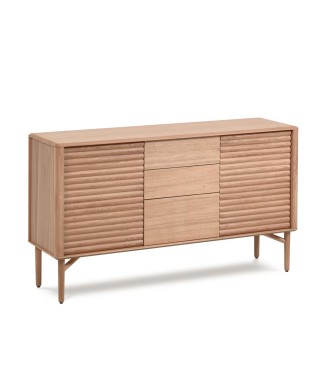 Credenza Lenon 2 ante 3 cassetti legno e impiallacMIX Credit