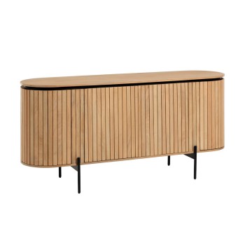 Credenza Licia 4 ante in legno massello di mango 