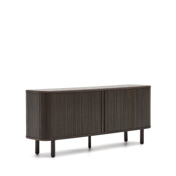 Credenza Mailen 2 porte in impiallacciatura di frassino con finitura
