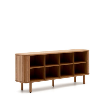 Credenza Mailen 2 porte in impiallacciatura di frassino con finitura