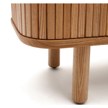 Credenza Mailen 2 porte in impiallacciatura di frassino con finitura