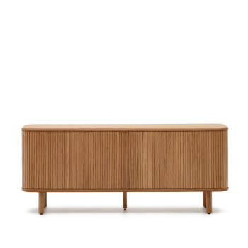 Credenza Mailen 2 porte in impiallacciatura di frassino con finitura