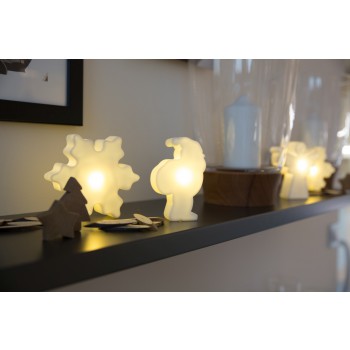 Cristallo di Neve Luminoso Micro 12 USB-C 32604 8 Seasons Design