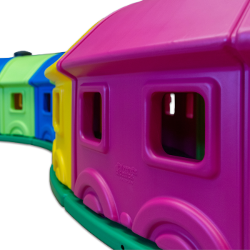 Cubic toy modello g2000 – gioco modulare componibile con 2 scivoli grandi