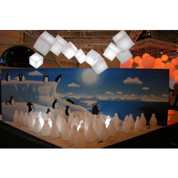 CUBO 20 SOSPENSIONE LUMINOSO LP CUI020 SLIDE