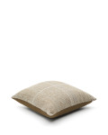 Federa per cuscino da pavimento Nalian 100% PET a quadri beige 70 x 70 cm
