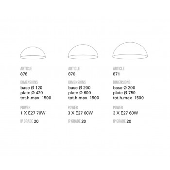 Lampada a Sospensione NOTORIUS TOSCOT