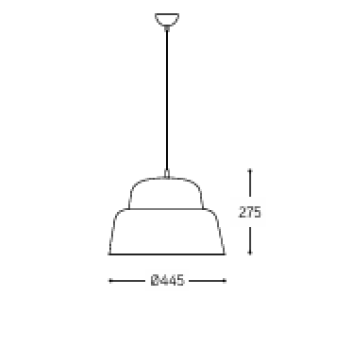 Lampada Cappadocia DAC4 ALDO BERNARDI