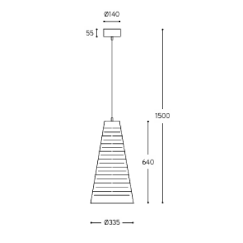 Lampada Cervino ALDO BERNARDI