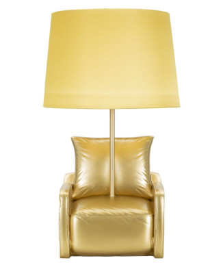 LAMPADA DA COMODINO MIDCENTURY GIALLA
