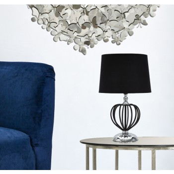 LAMPADA DA TAVOLO DARKY SILVER