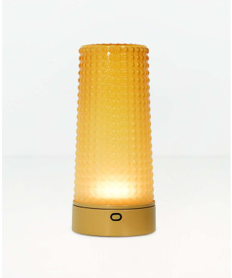 LAMPADA da tavolo SOFFIO ZAFFERANO