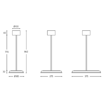 Lampada Mymoons per soffitto rigido ALDO BERNARDI